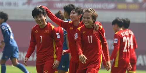 Đội tuyển nữ Việt Nam được thưởng lớn trước trận tranh vé World Cup